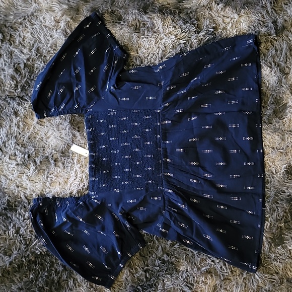 Madewell Jacquard Puff-Sleeve Empire Top - Picture 11 of 11